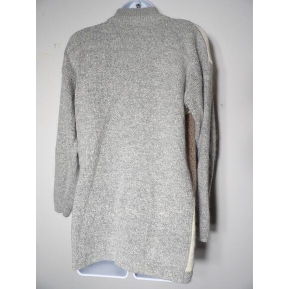 Summit Hill Sweater Womens Small Beaded Artsy Silk Angora Lambswool 90s Mock - Picture 14 of 14